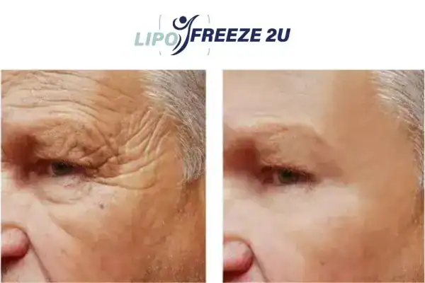 Mens before and after Morpheus 8 Stockport results.