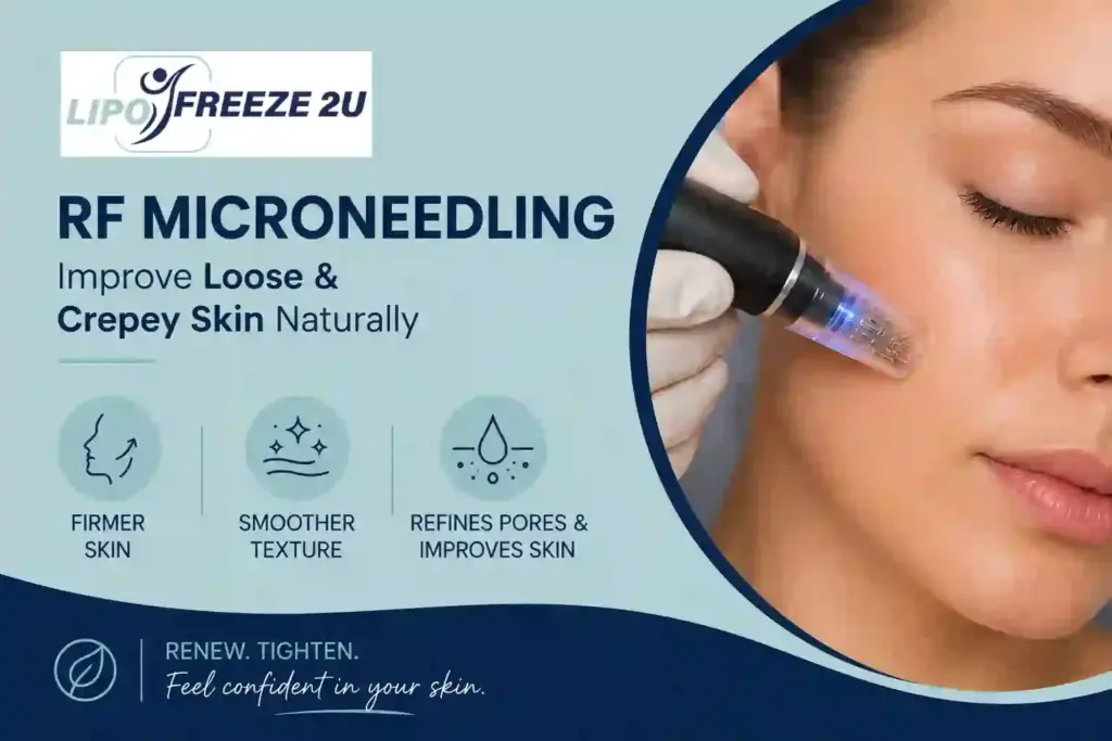 Can RF Microneedling Help Improve Loose and Crepey Skin Stockport?